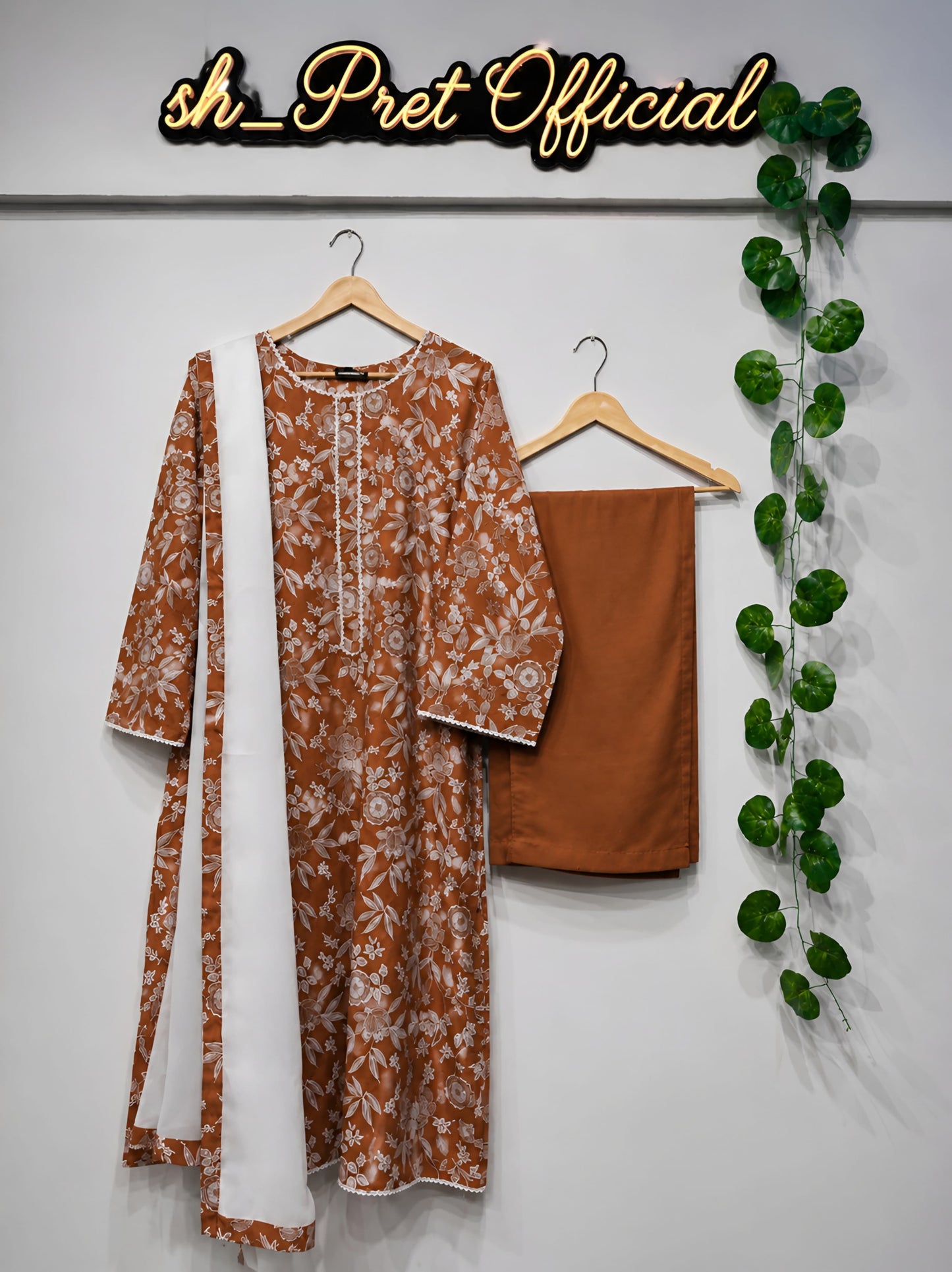 Bin Saeed 3-Piece Lawn Suit